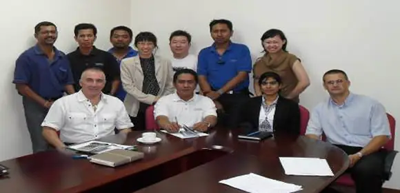 lean six sigma workshop with a manufacturing leadership team